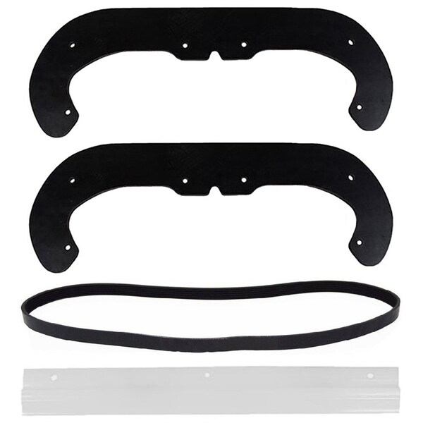 Aic Replacement Parts 117-7700 Snowthrower Scraper Belt & Blades Kit Fits Toro 38272 38273 38282 38283 117-7700-SCRAPERBELTKIT - main